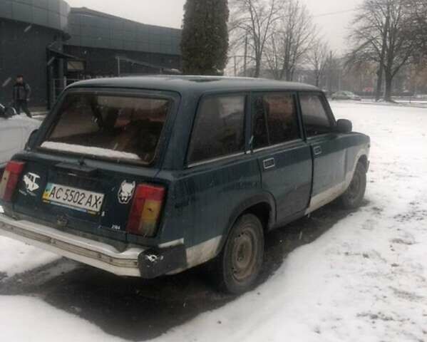 Зеленый ВАЗ 2104, объемом двигателя 0 л и пробегом 100 тыс. км за 400 $, фото 1 на Automoto.ua