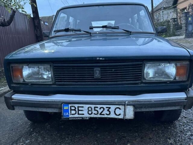 Зеленый ВАЗ 2104, объемом двигателя 1.5 л и пробегом 90 тыс. км за 1500 $, фото 1 на Automoto.ua