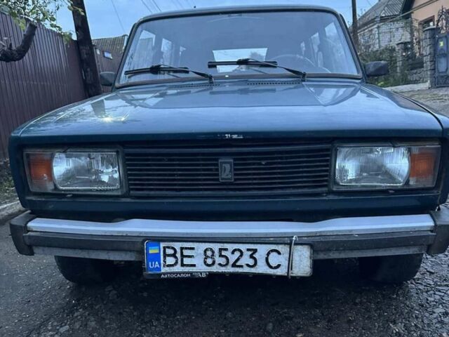 Зеленый ВАЗ 2104, объемом двигателя 1.5 л и пробегом 90 тыс. км за 1500 $, фото 1 на Automoto.ua