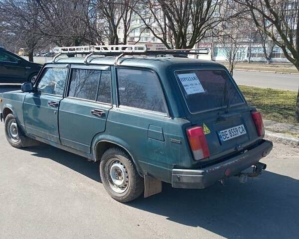 Зеленый ВАЗ 2104, объемом двигателя 1.5 л и пробегом 1000 тыс. км за 1500 $, фото 1 на Automoto.ua