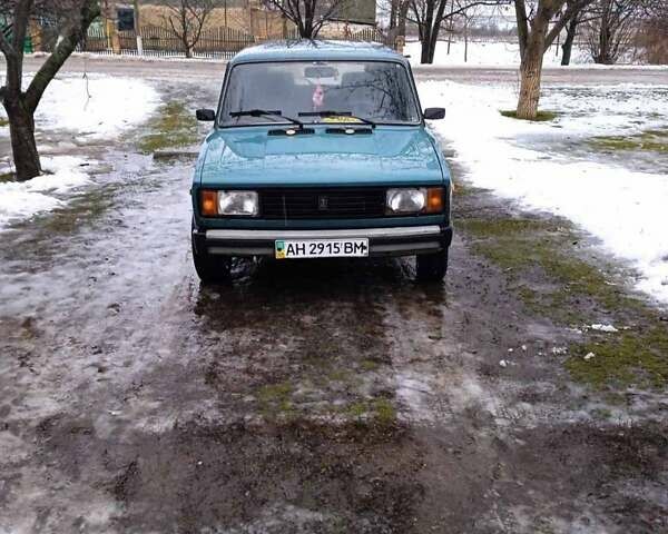 Зеленый ВАЗ 2104, объемом двигателя 1.45 л и пробегом 50 тыс. км за 792 $, фото 1 на Automoto.ua
