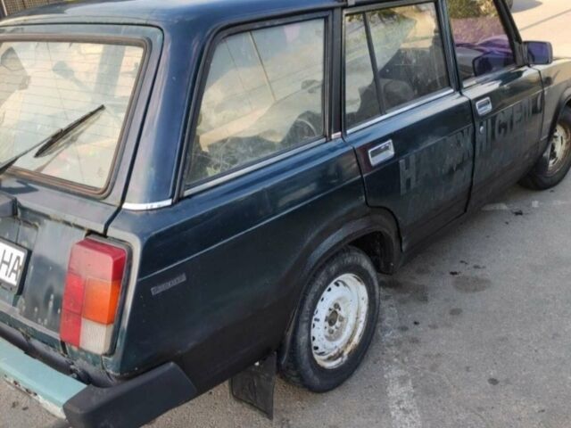 Зеленый ВАЗ 2104, объемом двигателя 1.5 л и пробегом 350 тыс. км за 700 $, фото 1 на Automoto.ua