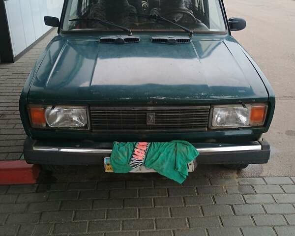 Зеленый ВАЗ 2104, объемом двигателя 1.6 л и пробегом 400 тыс. км за 1600 $, фото 1 на Automoto.ua