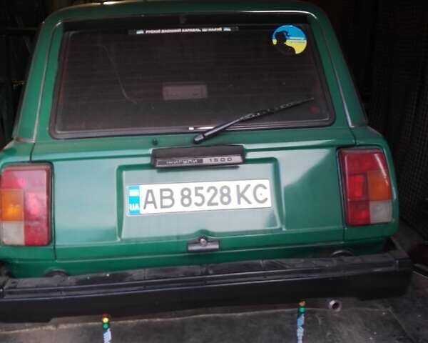 Зеленый ВАЗ 2104, объемом двигателя 1.5 л и пробегом 450 тыс. км за 1500 $, фото 1 на Automoto.ua