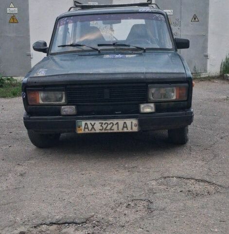 Зеленый ВАЗ 2104, объемом двигателя 1 л и пробегом 77 тыс. км за 505 $, фото 1 на Automoto.ua