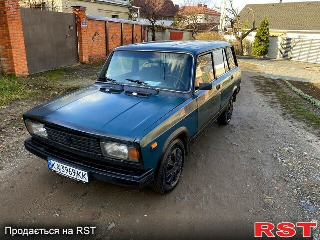 Зеленый ВАЗ 2104, объемом двигателя 1.5 л и пробегом 200 тыс. км за 1150 $, фото 1 на Automoto.ua