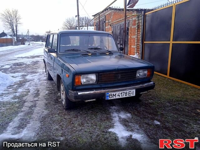 Зеленый ВАЗ 2104, объемом двигателя 1.5 л и пробегом 150 тыс. км за 1000 $, фото 1 на Automoto.ua