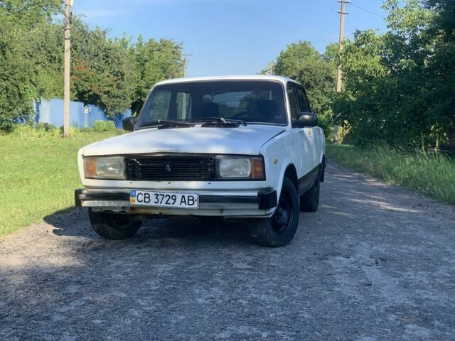 Белый ВАЗ 2105, объемом двигателя 1.3 л и пробегом 99 тыс. км за 421 $, фото 1 на Automoto.ua