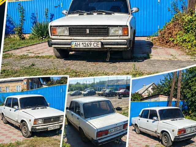 Белый ВАЗ 2105, объемом двигателя 1.3 л и пробегом 777 тыс. км за 310 $, фото 1 на Automoto.ua