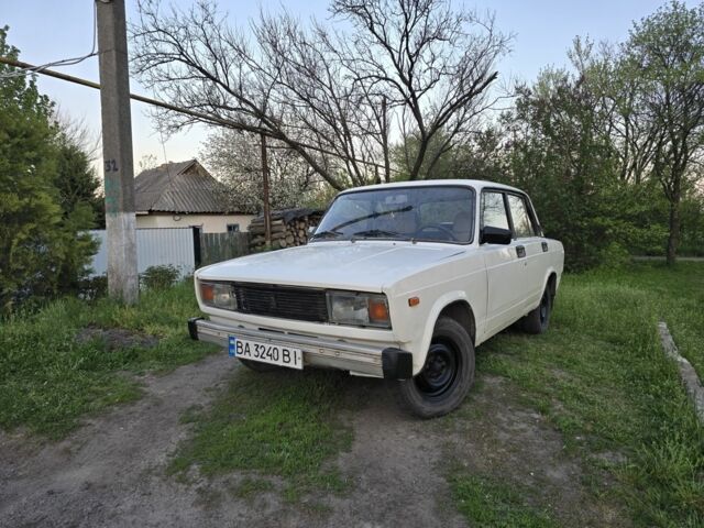 Белый ВАЗ 2105, объемом двигателя 1.3 л и пробегом 99 тыс. км за 504 $, фото 1 на Automoto.ua