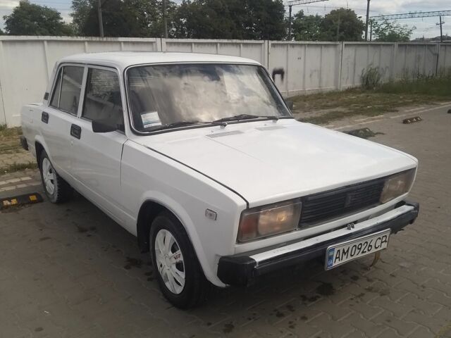Белый ВАЗ 2105, объемом двигателя 1.5 л и пробегом 78 тыс. км за 550 $, фото 1 на Automoto.ua