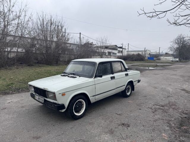 Белый ВАЗ 2105, объемом двигателя 1.3 л и пробегом 200 тыс. км за 550 $, фото 1 на Automoto.ua