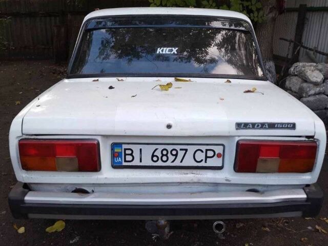 Белый ВАЗ 2105, объемом двигателя 1.3 л и пробегом 999 тыс. км за 596 $, фото 1 на Automoto.ua