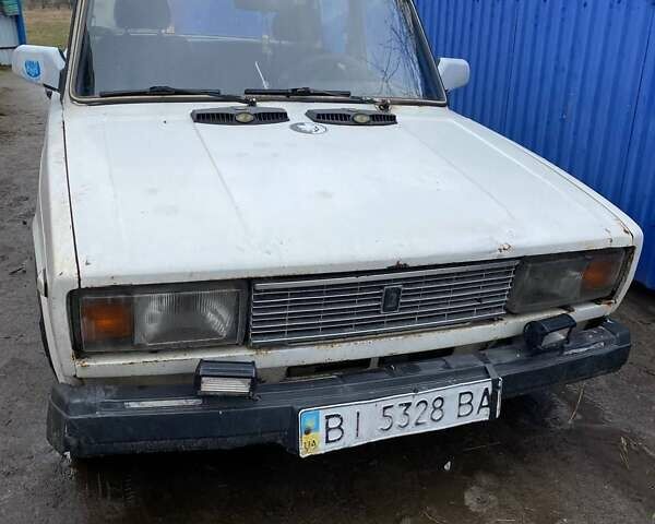 Белый ВАЗ 2105, объемом двигателя 1.3 л и пробегом 786 тыс. км за 350 $, фото 1 на Automoto.ua