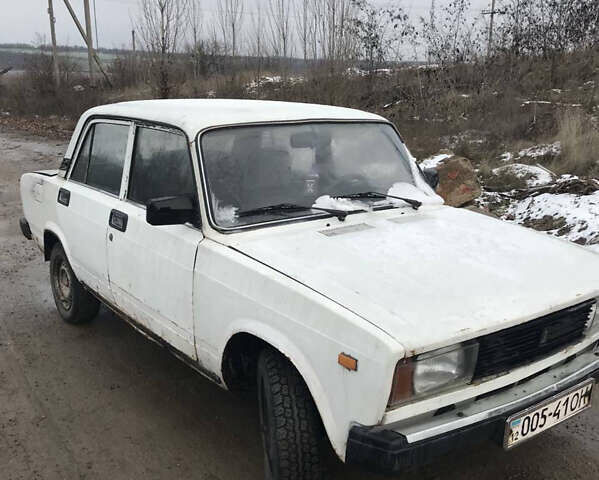 Белый ВАЗ 2105, объемом двигателя 1.3 л и пробегом 73 тыс. км за 550 $, фото 1 на Automoto.ua