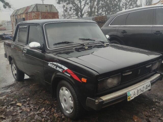 Черный ВАЗ 2105, объемом двигателя 1.3 л и пробегом 120 тыс. км за 429 $, фото 1 на Automoto.ua