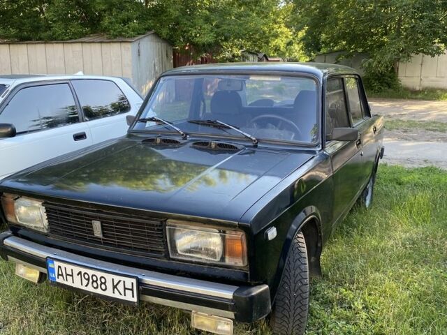 Черный ВАЗ 2105, объемом двигателя 1.3 л и пробегом 100 тыс. км за 700 $, фото 1 на Automoto.ua