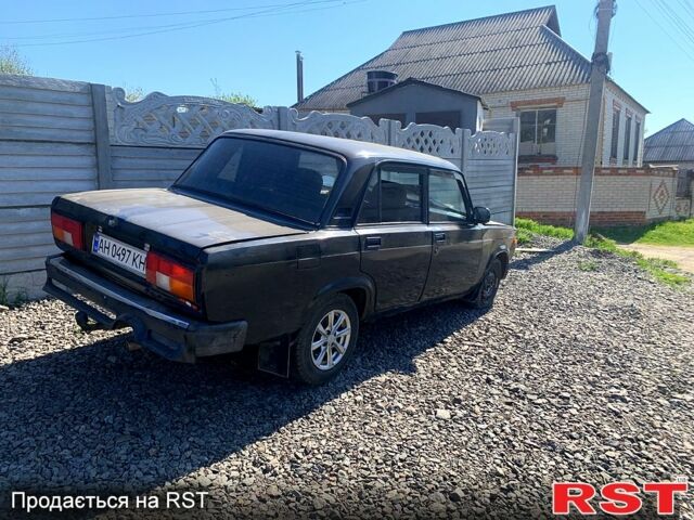 Черный ВАЗ 2105, объемом двигателя 1.6 л и пробегом 152 тыс. км за 400 $, фото 1 на Automoto.ua