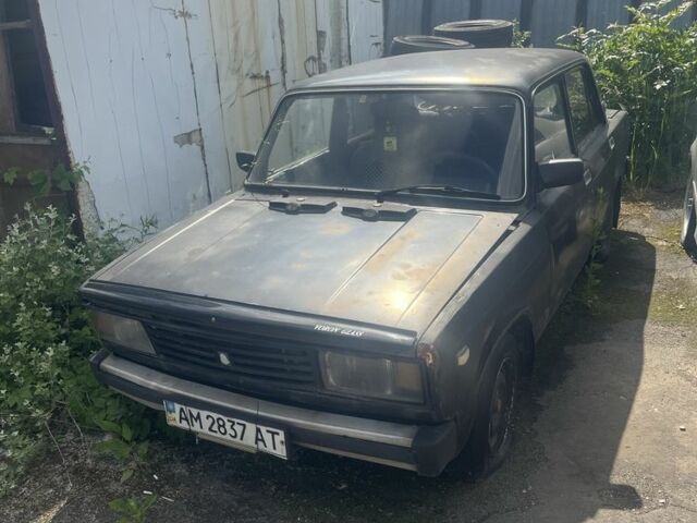 Черный ВАЗ 2105, объемом двигателя 1.3 л и пробегом 3 тыс. км за 380 $, фото 1 на Automoto.ua