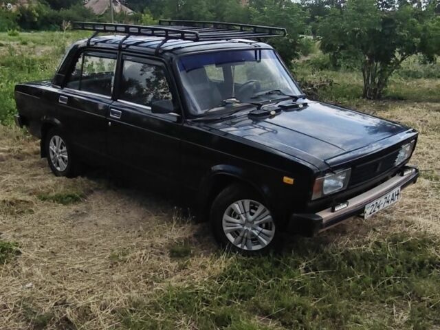 Черный ВАЗ 2105, объемом двигателя 1.5 л и пробегом 44 тыс. км за 895 $, фото 1 на Automoto.ua
