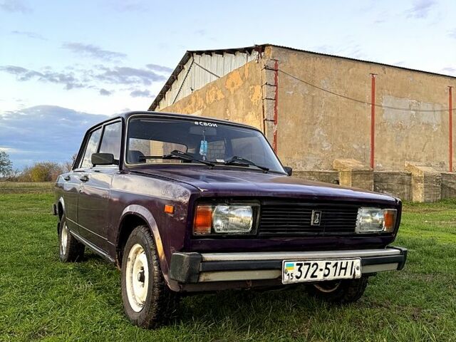 Фиолетовый ВАЗ 2105, объемом двигателя 1.7 л и пробегом 160 тыс. км за 1000 $, фото 1 на Automoto.ua