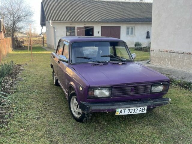 Фіолетовий ВАЗ 2105, об'ємом двигуна 1.3 л та пробігом 84 тис. км за 600 $, фото 1 на Automoto.ua