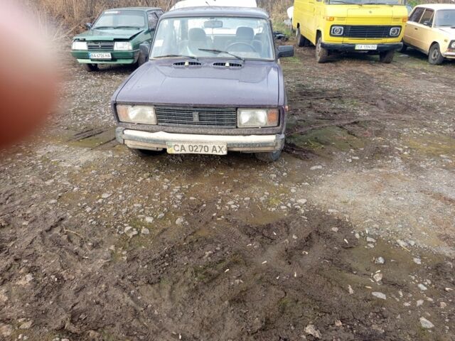 Фиолетовый ВАЗ 2105, объемом двигателя 1 л и пробегом 1 тыс. км за 274 $, фото 1 на Automoto.ua