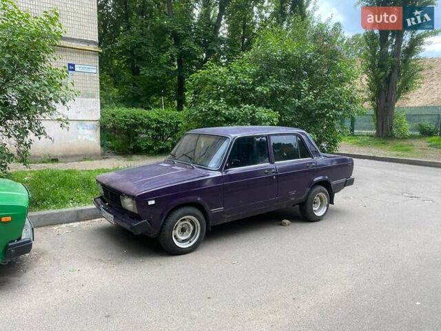 Фиолетовый ВАЗ 2105, объемом двигателя 1.5 л и пробегом 333 тыс. км за 863 $, фото 1 на Automoto.ua