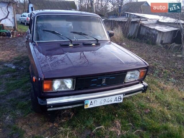 Фіолетовий ВАЗ 2105, об'ємом двигуна 1.3 л та пробігом 50 тис. км за 450 $, фото 1 на Automoto.ua