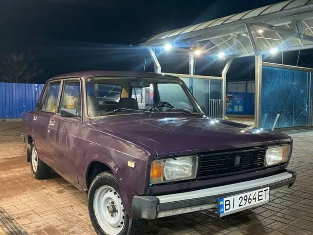 Фиолетовый ВАЗ 2105, объемом двигателя 1.5 л и пробегом 165 тыс. км за 600 $, фото 1 на Automoto.ua