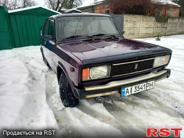 Фиолетовый ВАЗ 2105, объемом двигателя 1.5 л и пробегом 124 тыс. км за 580 $, фото 1 на Automoto.ua