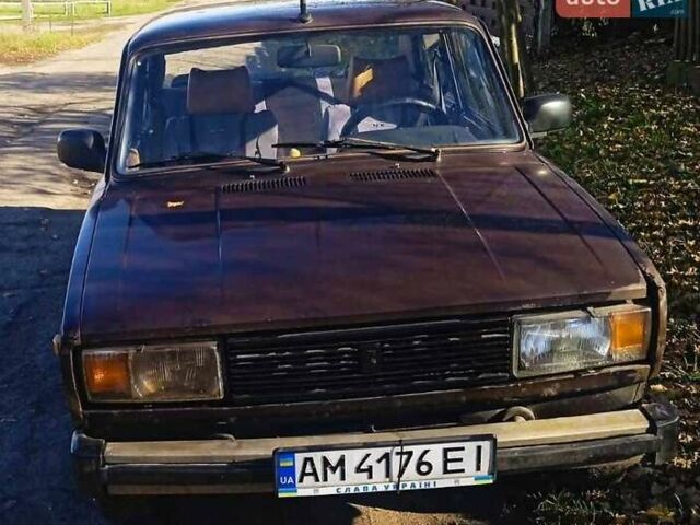 Коричневый ВАЗ 2105, объемом двигателя 1.3 л и пробегом 180 тыс. км за 800 $, фото 1 на Automoto.ua