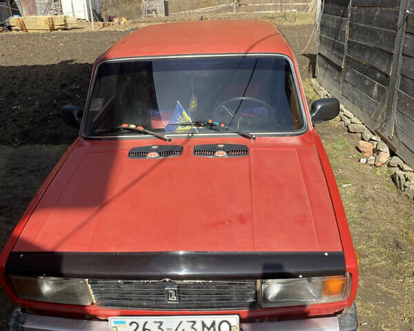 Красный ВАЗ 2105, объемом двигателя 0 л и пробегом 87 тыс. км за 450 $, фото 1 на Automoto.ua
