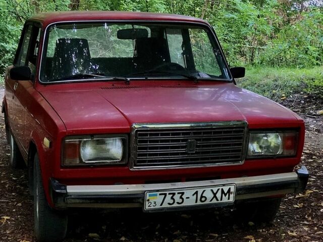 Красный ВАЗ 2105, объемом двигателя 1.3 л и пробегом 10 тыс. км за 550 $, фото 1 на Automoto.ua