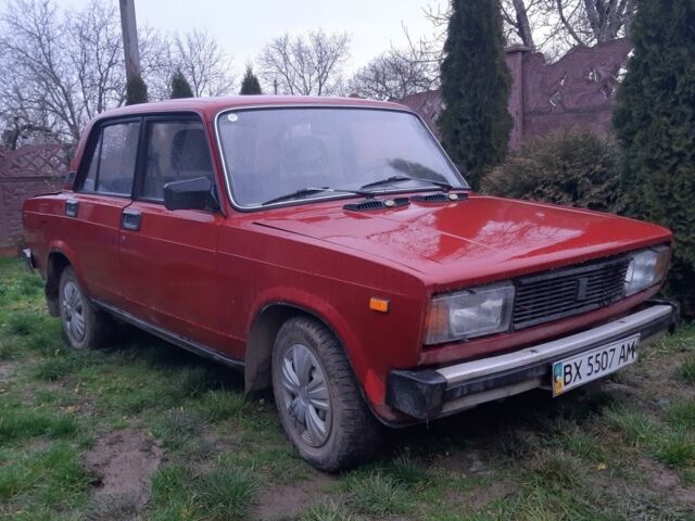 Красный ВАЗ 2105, объемом двигателя 1.3 л и пробегом 1 тыс. км за 850 $, фото 1 на Automoto.ua