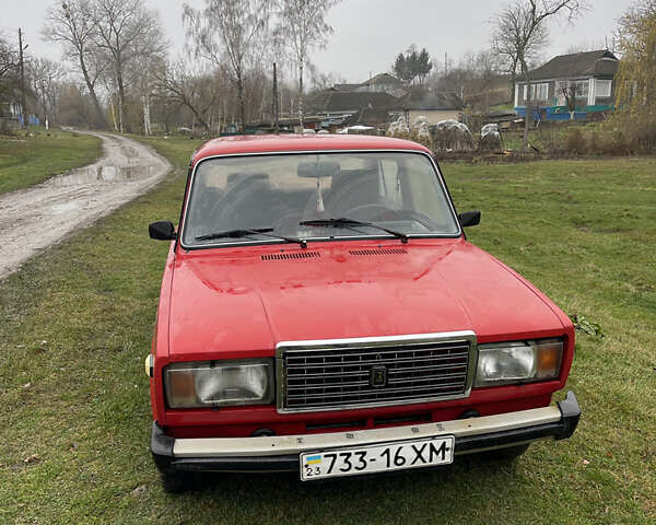 Красный ВАЗ 2105, объемом двигателя 1.3 л и пробегом 10 тыс. км за 500 $, фото 1 на Automoto.ua