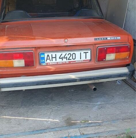 Красный ВАЗ 2105, объемом двигателя 1.2 л и пробегом 47 тыс. км за 834 $, фото 1 на Automoto.ua