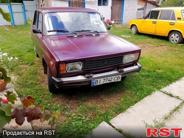 Красный ВАЗ 2105, объемом двигателя 1.3 л и пробегом 200 тыс. км за 500 $, фото 1 на Automoto.ua