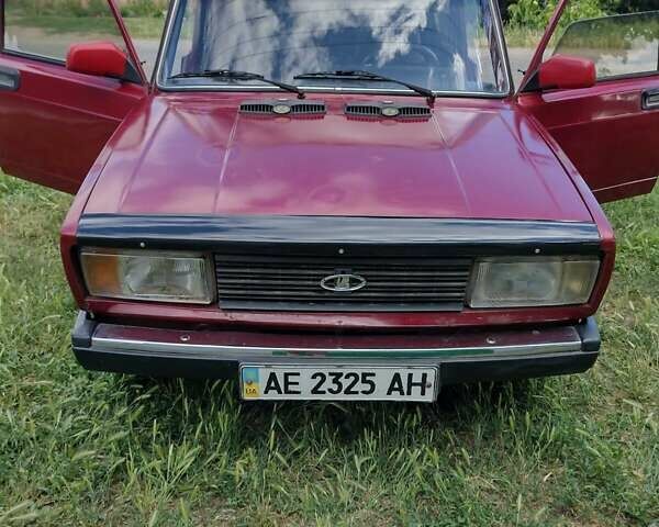 Красный ВАЗ 2105, объемом двигателя 1.3 л и пробегом 100 тыс. км за 750 $, фото 1 на Automoto.ua