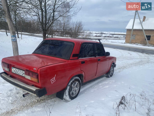 Червоний ВАЗ 2105, об'ємом двигуна 1.1 л та пробігом 200 тис. км за 850 $, фото 1 на Automoto.ua