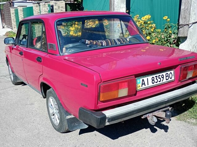 Красный ВАЗ 2105, объемом двигателя 1.3 л и пробегом 63 тыс. км за 1200 $, фото 1 на Automoto.ua