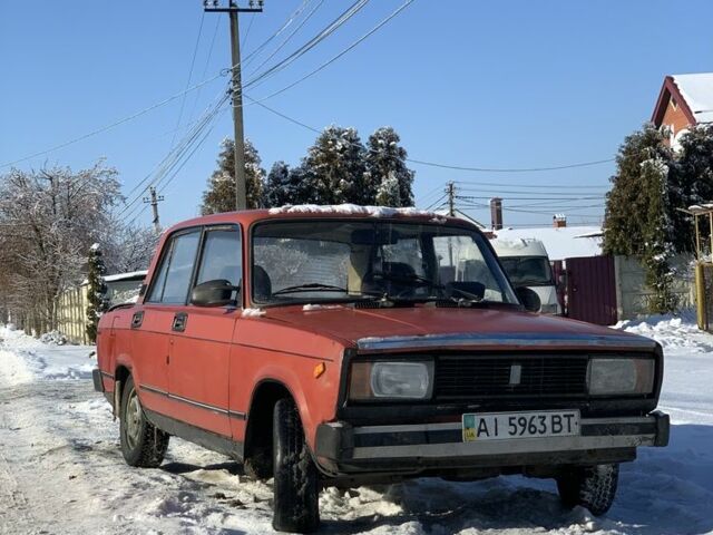 Красный ВАЗ 2105, объемом двигателя 1.3 л и пробегом 50 тыс. км за 438 $, фото 1 на Automoto.ua