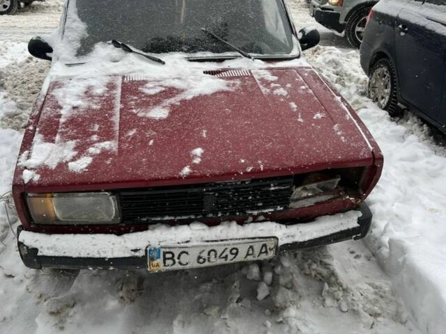 Красный ВАЗ 2105, объемом двигателя 1.5 л и пробегом 3 тыс. км за 350 $, фото 1 на Automoto.ua