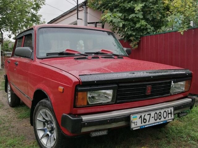 Красный ВАЗ 2105, объемом двигателя 0.15 л и пробегом 24 тыс. км за 1700 $, фото 1 на Automoto.ua