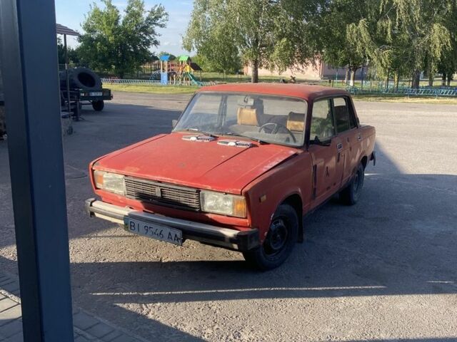 Красный ВАЗ 2105, объемом двигателя 1.2 л и пробегом 100 тыс. км за 10000 $, фото 1 на Automoto.ua