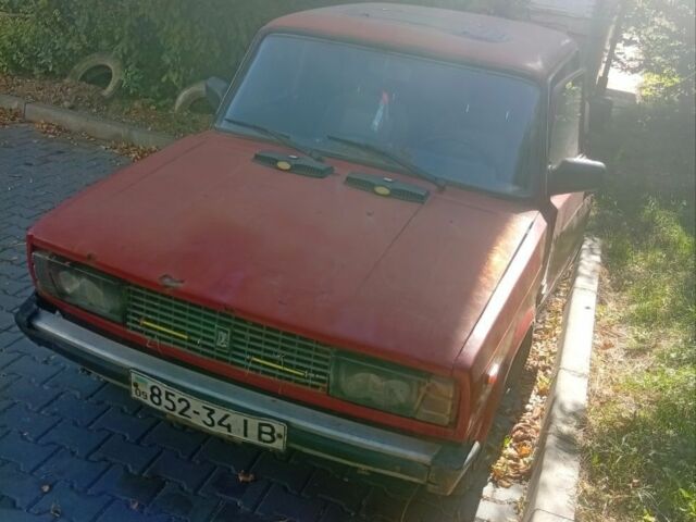 Красный ВАЗ 2105, объемом двигателя 1.5 л и пробегом 170 тыс. км за 214 $, фото 1 на Automoto.ua