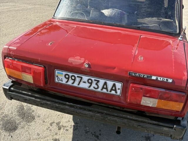 ВАЗ 2105 1983 в Запорожье на Automoto.ua Красный ВАЗ 2105, объемом двигателя 0 л и пробегом 3 тыс. км за 260 $, фото 1 на Automoto.ua
