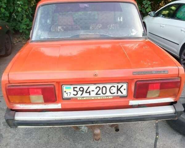 Красный ВАЗ 2105, объемом двигателя 1.3 л и пробегом 220 тыс. км за 650 $, фото 1 на Automoto.ua