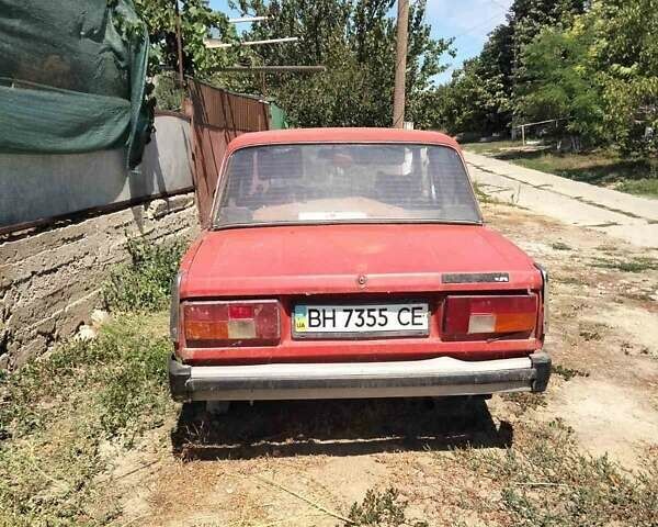 Красный ВАЗ 2105, объемом двигателя 1.3 л и пробегом 555 тыс. км за 263 $, фото 1 на Automoto.ua