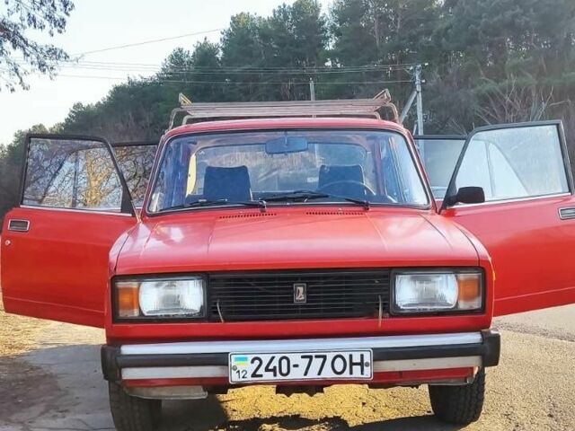Красный ВАЗ 2105, объемом двигателя 1.3 л и пробегом 149 тыс. км за 32000 $, фото 1 на Automoto.ua